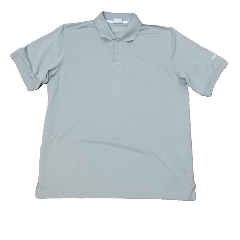 Munsingwear Penguin Mens XL Gray Long Sleeve Polo Shirt  Golf  (Logo Sleeve)